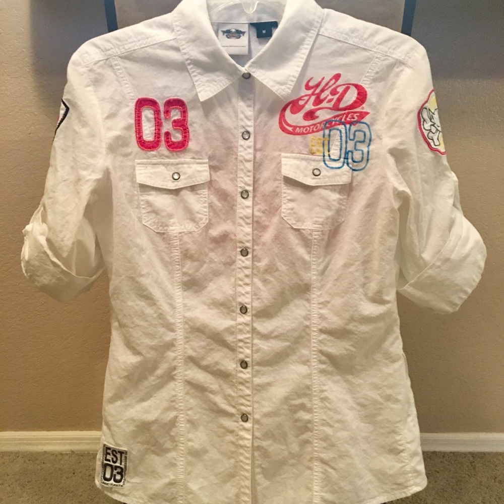 Harley-Davidson Women’s Snap Up Shirt